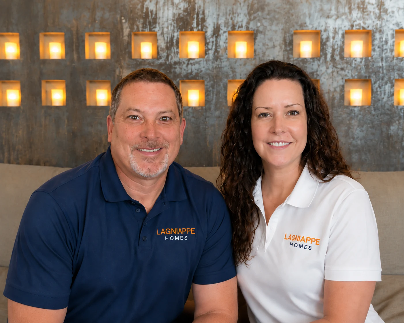 Jeff and Amanda, the people behind Lagniappe Homes